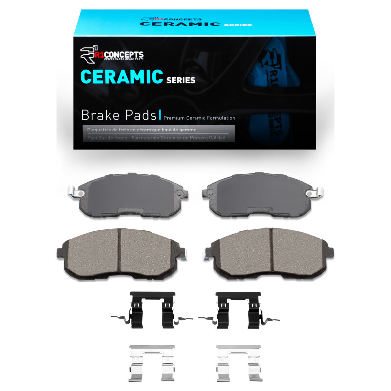 Infiniti G35 Ceramic Brake Pads - Front - R1 Concepts - R1 Ceramic - `03-`12